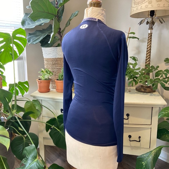 Under Armour HeatGear Long Sleeve Women’s Compression Shirt Size Small - Picture 4 of 10